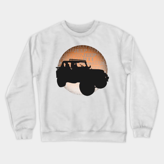 Jeep Crewneck Sweatshirt by VersatileCreations2019